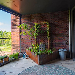 Triangle 1000X1000X600mm Corten (CAT5.2)