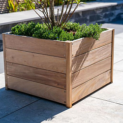 CARREZ met bodem 2000x500x620mm Hardhout 21mm (HS22)