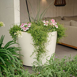 CONIC met bodem Ø630x520mm Polyester (PE4)