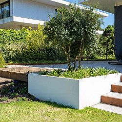 CARREZ met bodem 400x400x600mm Polyester (PB10.1)