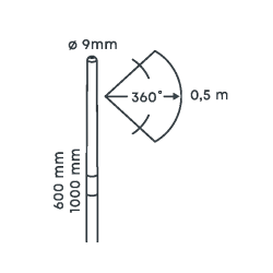 Solitary BREEZE LOW 60cm