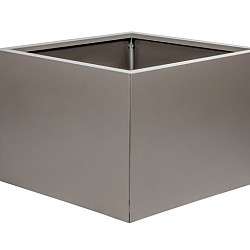 Plantenbak Vlak Taupe 60x60x60cm