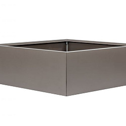 Plantenbak Vlak Taupe 210x210x60cm