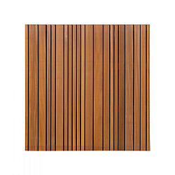 Lattenscherm Thermovision Ayous geschaafd variabel verticaal 180x180x3,9cm