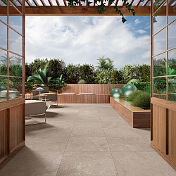 GeoCeramica® 60x60x4cm  Framework Stone Taupe
