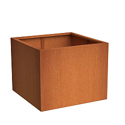CARREZ met bodem 500x500x500mm Corten (CA9)