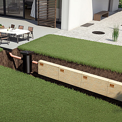 ACO RainBloxx Infiltratie Element 600 Line (120L) 100x20x60cm