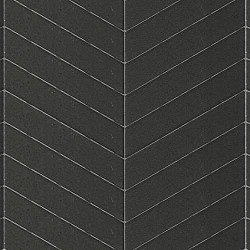 Visgraatsteen Romano Punto 40x8x8cm Nero | OP=OP