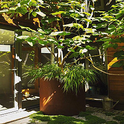 CIRCUM met bodem Ø1500x400mm Corten (CT2.3)