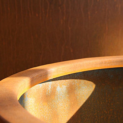 CIRCUM met bodem Ø1500x400mm Corten (CT2.3)