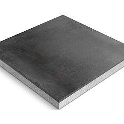 Keramische tegel Ceradeco 60x60x4cm Cemento Black