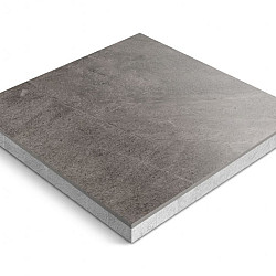 Keramische tegel Ceradeco 60x60x4cm Slate Antracite
