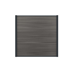 WPC Fence Board Premium Dark Grey 21x310mm (wb 300mm) L-178cm