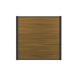 WPC Fence Board Boston Premium 21x160mm L-178cm | Teak