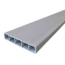 Ecoborder® Hollow Grey holle plank 120x20x4cm