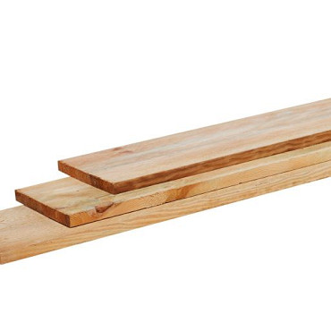 Grenen geschaafde Plank 1,5x14,0x400cm groen geïmpregneerd