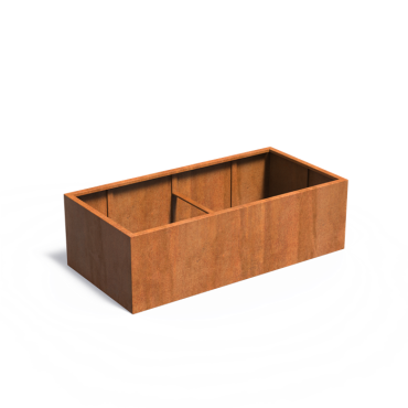 CARREZ zonder bodem 2000x1000x600mm Corten (CAW20.1)