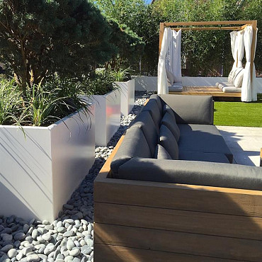 CARREZ zonder bodem 3000x1000x600mm Aluminium (AFW18.1)