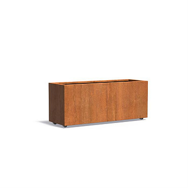 CARREZ met wielen 1500x500x600mm Corten (CAWL22.1)