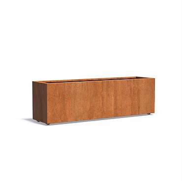 CARREZ met wielen 2000x500x600mm Corten (CAWL22)