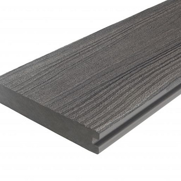 WPC 22,5x138mm Fiberdeck Harmony | massief | V2 | Ocean Grey | 400 cm