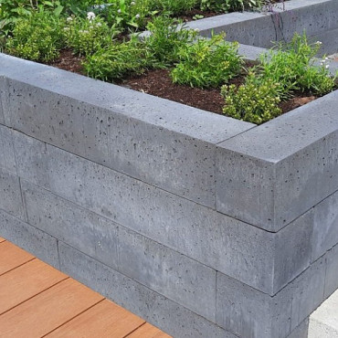 Artistone Oud Hollands stapelelement 100x20x20cm Antraciet