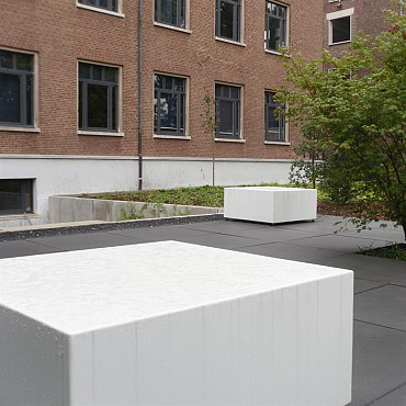 Sokkel 500x500x1200mm Aluminium 3mm (AS1)