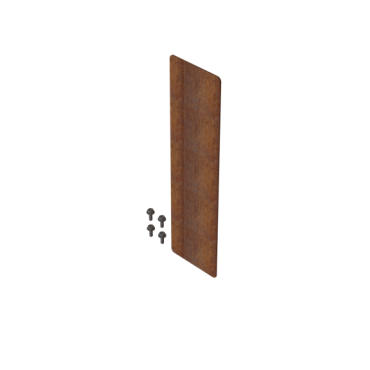Koppelplaat 27.7cm Corten