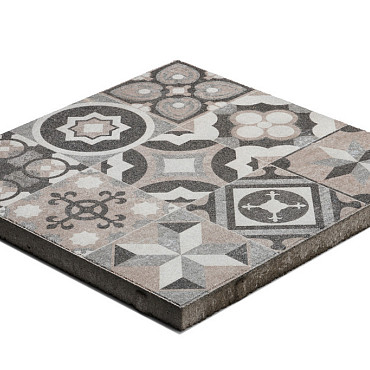 GeoProArte® Mosaic 60x60x4cm Taupe Deco