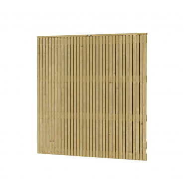 Tuinscherm Elan 180 Excellent Vuren Verticaal 180x180cm groen geïmpregneerd