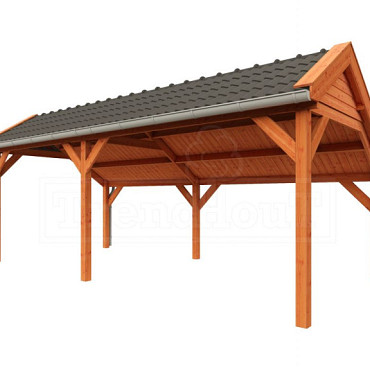 Kapschuur de Deel 6800x3400x3000mm (bxdxh)