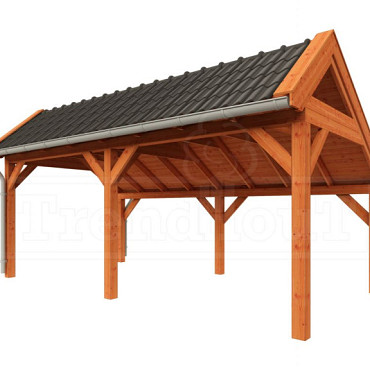 Kapschuur de Stee 6000x3600x3350mm (bxdxh)