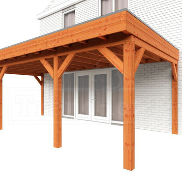 Aanbouwveranda Ancona 6700x3900x2600mm (bxdxh)