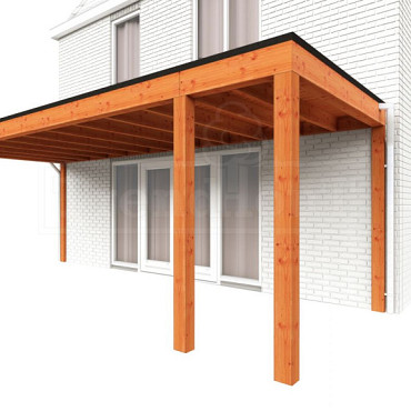 Aanbouwveranda Modena 6900x3000x2700mm (bxdxh)