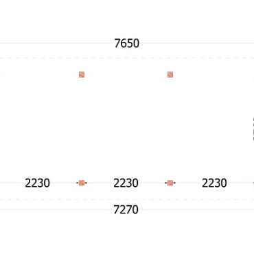 Buitenverblijf Zadeldak XL 7650x3800x3950mm (bxdxh)