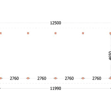 Buitenverblijf Zadeldak XXL 12500x5950x4900mm (bxdxh)