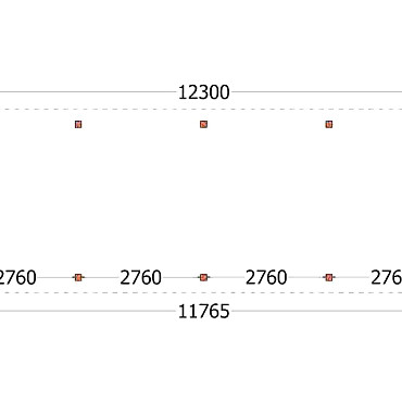 Buitenverblijf Florence 12300x4250x2600mm (bxdxh)