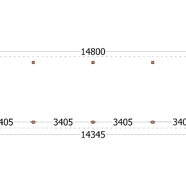 Buitenverblijf Florence 14800x4250x2600mm (bxdxh)
