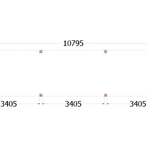 Buitenverblijf Palermo 10800x2550x2450mm (bxdxh)