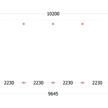 Buitenverblijf Toscane 10200x5450x2600mm (bxdxh)