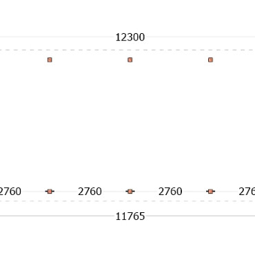 Buitenverblijf Toscane 12300x5450x2600mm (bxdxh)