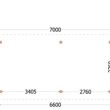 Kapschuur de Hoeve XL 7000x3800x3450mm (bxdxh) rechts