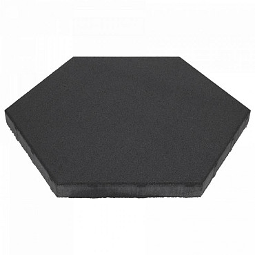 Soft Comfort Zeskanttegel 60/52,5x30x4cm Nero