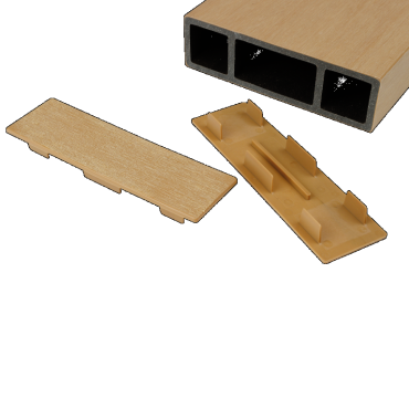 WEO® Brise Soleil eindkap 42*145mm Cedar (6st)