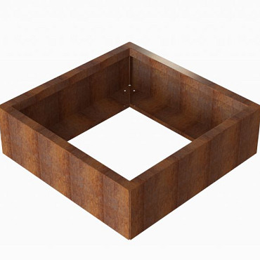 Plantenbak Module+ Corten 90x90x28cm