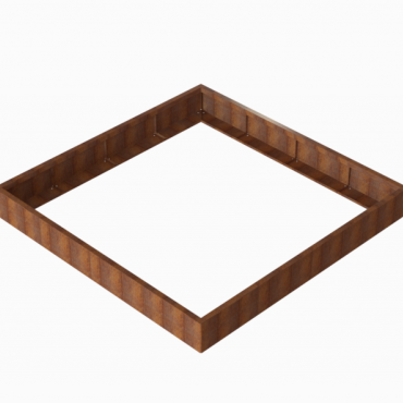 Plantenbak Module+ 240x240x28cm Corten