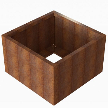 Plantenbak Module+ Corten 90x90x56cm