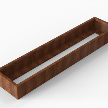 Plantenbak Module+ Corten 270x60x28cm