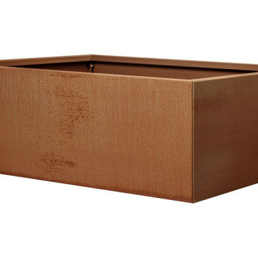 Plantenbak Vlak Corten 210x90x40cm