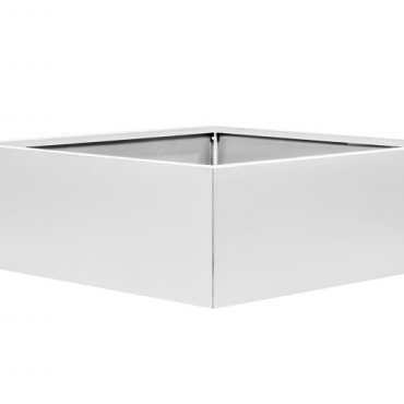 Plantenbak Vlak - 300x300x40cm Wit